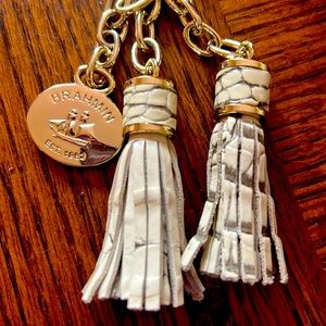 Brahmin keychain/tassel.